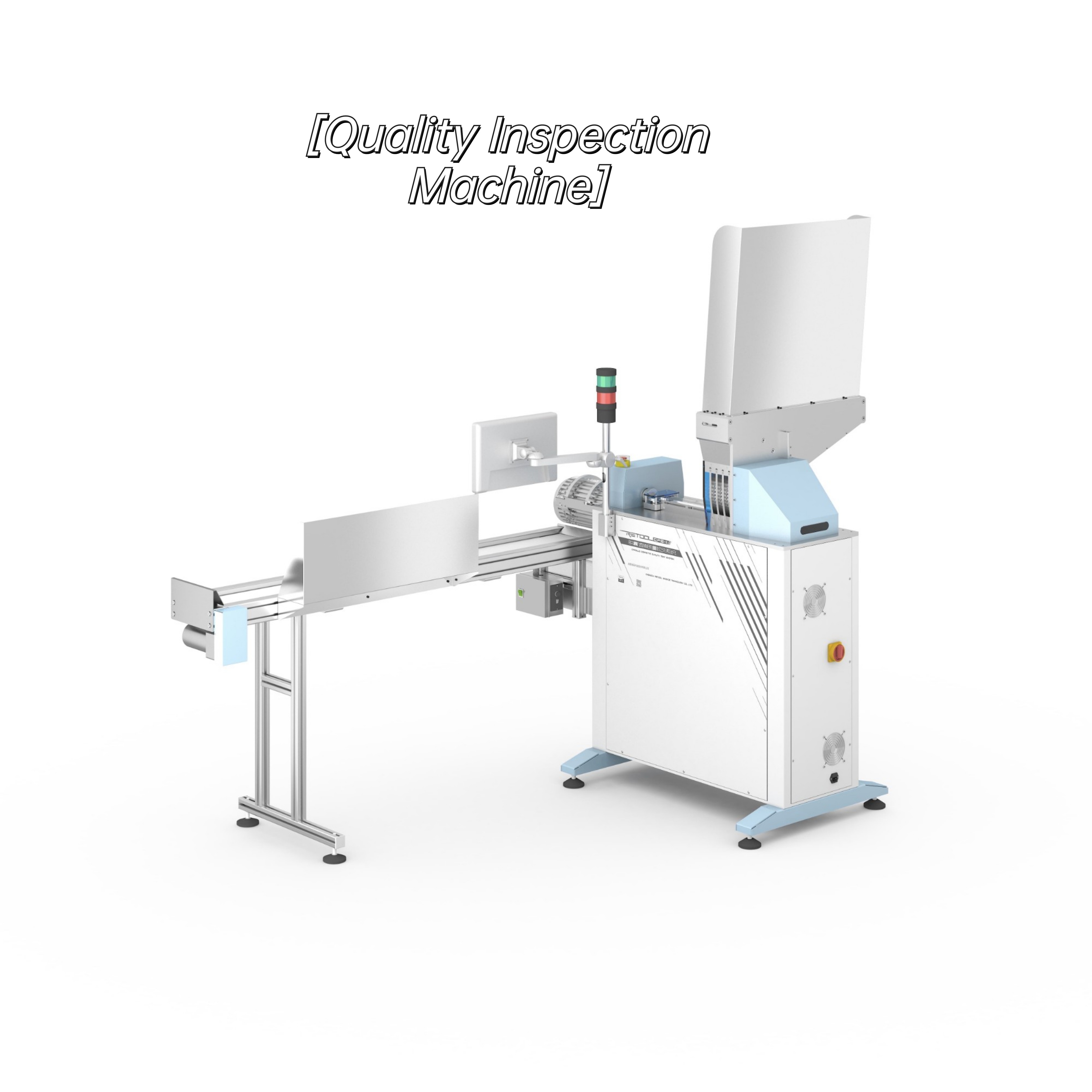 Máy kiểm tra thanh lọc không phá hủy Yên Đài cầm tay Điều khiển IPC